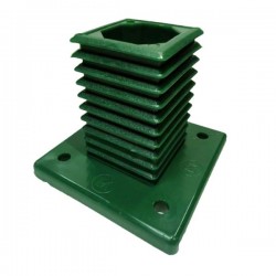Base plástica verde RAL6005 - 1