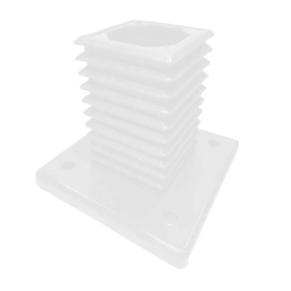 Base plástica branco RAL9016 - 1