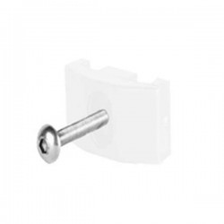 Abraçadeira TOP branco RAL9016 parafuso métrico inox - 1