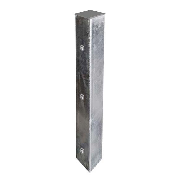 Poste TOP c/furação galvanizado p/base - 2