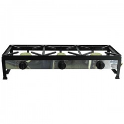 Trempe / Fogão portátil de 3 boca a gás 90x30 - 1