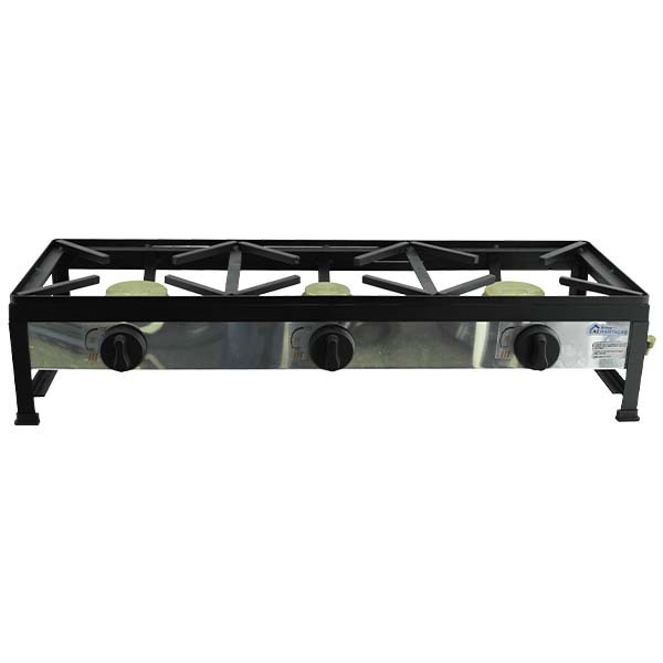 Trempe / Fogão portátil de 3 boca a gás 90x30 - 1