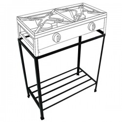 Bancada para Trempe / Fogão 60x30 H62 - 1