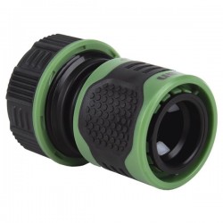 Conector de mangueira 1/2” - 5/8” (13-15 mm) com STOP água - 3