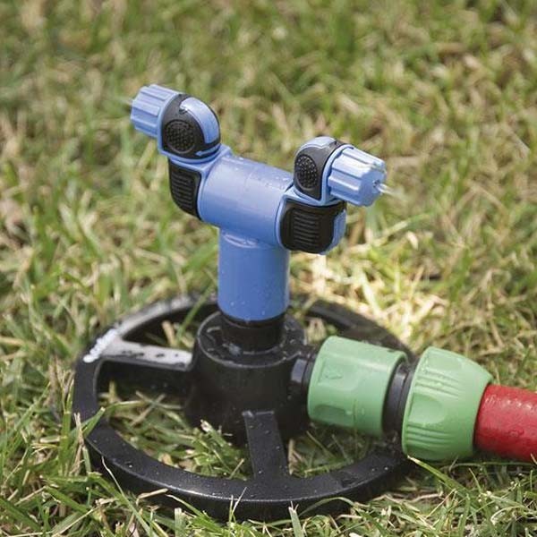 Nebulizador de Jardim de 2 Braços com Boquilhas Ajustáveis - 2