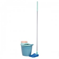 Esfregona com balde escorre fácil - 1