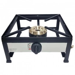 Trempe / Fogão portátil MAXI de 1 boca a gás 40x40 - 1