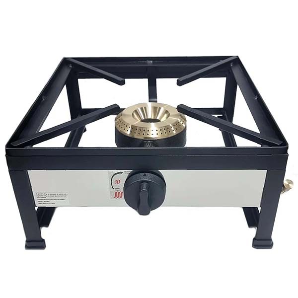 Trempe / Fogão portátil MAXI de 1 boca a gás 40x40 - 1