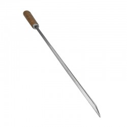Espeto para churrasco BBQ 60 cm em aço Inox - 1