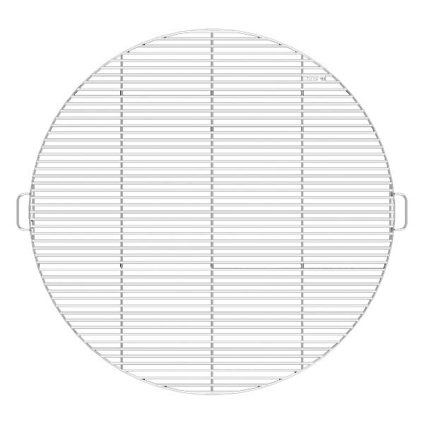 BonGrill grelha circular completa em aço Ø60