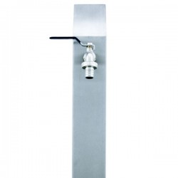 Coluna de água AquaPost quadrada em Inox - 6