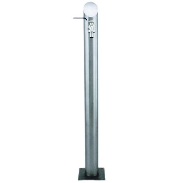 Coluna de água AquaPost redondo em Inox - 2