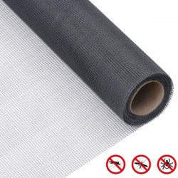 Rede Mosquiteira Cinza 50x1m - 1