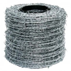 Arame farpado galvanizado de alta resistência RICCIO 100m - 1
