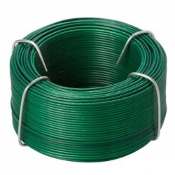 Arame Brico plastificado verde 1/1.40mm - 30m - 1