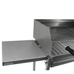 Prateleira lateral para barbecue Inox 32x32 cm - 2