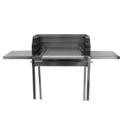 Prateleira lateral para barbecue Inox 32x32 cm - 4