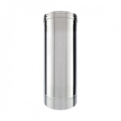 Tubo de chaminé em Inox simples 50cm - 1