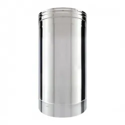 Tubo de chaminé em Inox simples 33cm - 1