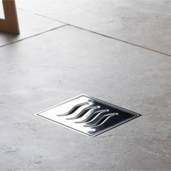 Sifão de duche em grelha Inox 10x10 PREMIUM LINE - 1