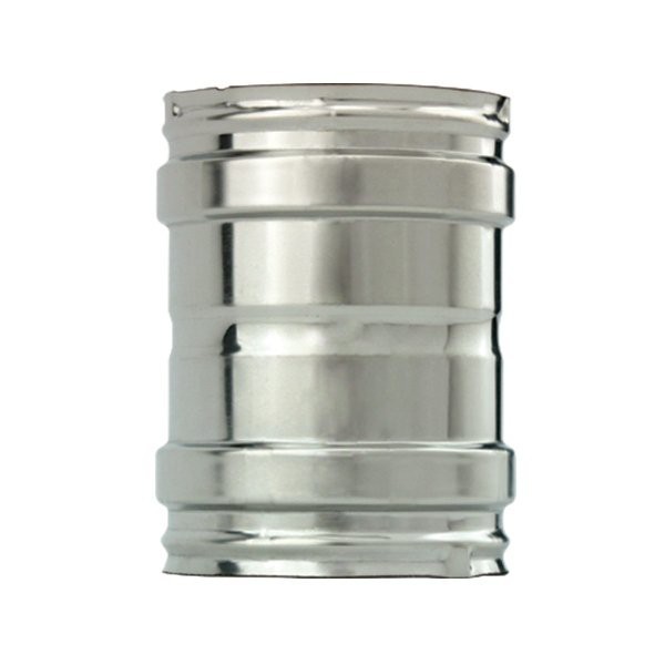 União fêmea para chaminé em Inox simples - 2