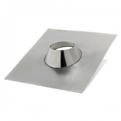 Cobre águas de chaminé em Inox para coberturas planas - 1