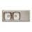 Lava louças pousar Inox 2 pias